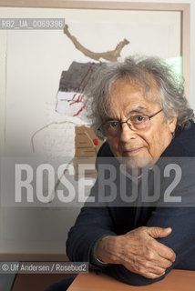 The Syrian - Lebanese poet and writer Adonis, Ali Ahmed Said Esber. Paris, September 7, 2011 - ©Ulf Andersen/Rosebud2