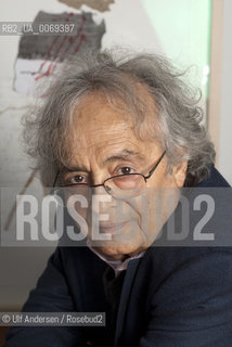 The Syrian - Lebanese poet and writer Adonis, Ali Ahmed Said Esber. Paris, September 7, 2011 - ©Ulf Andersen/Rosebud2