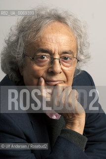 The Syrian - Lebanese poet and writer Adonis, Ali Ahmed Said Esber. Paris, September 7, 2011 - ©Ulf Andersen/Rosebud2