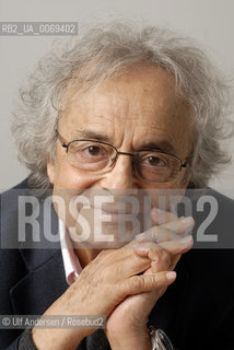 The Syrian - Lebanese poet and writer Adonis, Ali Ahmed Said Esber. Paris, September 7, 2011 - ©Ulf Andersen/Rosebud2