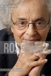 The Syrian - Lebanese poet and writer Adonis, Ali Ahmed Said Esber. Paris, September 7, 2011 - ©Ulf Andersen/Rosebud2