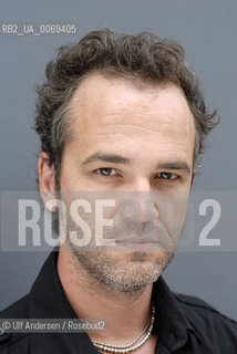 Spanish writer Robert Juan Cantavella. Paris, August 26, 2011 - ©Ulf Andersen/Rosebud2