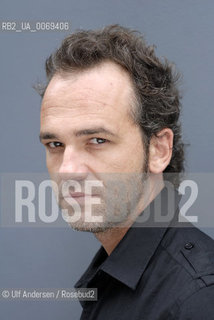 Spanish writer Robert Juan Cantavella. Paris, August 26, 2011 - ©Ulf Andersen/Rosebud2