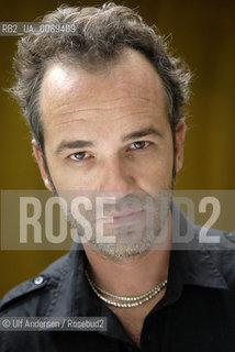 Spanish writer Robert Juan Cantavella. Paris, August 26, 2011 - ©Ulf Andersen/Rosebud2