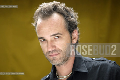 Spanish writer Robert Juan Cantavella. Paris, August 26, 2011 - ©Ulf Andersen/Rosebud2