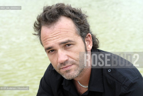 Spanish writer Robert Juan Cantavella. Paris, August 26, 2011 - ©Ulf Andersen/Rosebud2