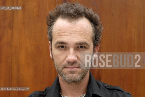 Spanish writer Robert Juan Cantavella. Paris, August 26, 2011 - ©Ulf Andersen/Rosebud2