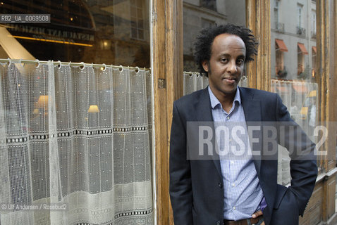 American writer Dinaw Mengestu. Paris, September 16, 2011 - ©Ulf Andersen/Rosebud2