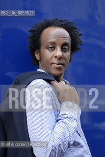 American writer Dinaw Mengestu. Paris, September 16, 2011 - ©Ulf Andersen/Rosebud2