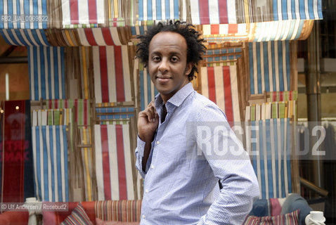 American writer Dinaw Mengestu. Paris, September 16, 2011 - ©Ulf Andersen/Rosebud2