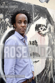 American writer Dinaw Mengestu. Paris, September 16, 2011 - ©Ulf Andersen/Rosebud2