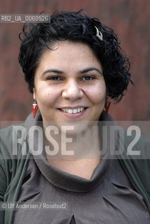 Italian writer Michela Murgia. Paris, September 19, 2011 - ©Ulf Andersen/Rosebud2