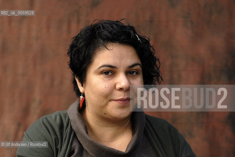 Italian writer Michela Murgia. Paris, September 19, 2011 - ©Ulf Andersen/Rosebud2