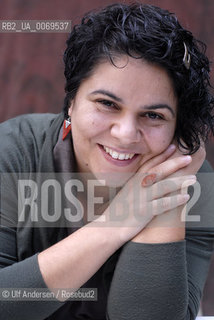 Italian writer Michela Murgia. Paris, September 19, 2011 - ©Ulf Andersen/Rosebud2