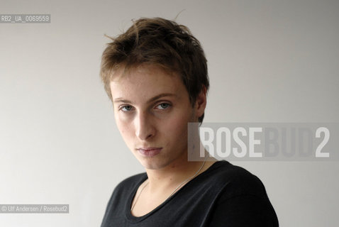 French writer Sacha Sperling. Paris, September 14, 2011 - ©Ulf Andersen/Rosebud2