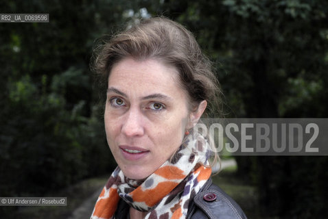 French writer Diane Meur. Berlin, September 9, 2011 - ©Ulf Andersen/Rosebud2