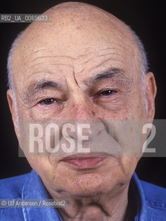 French philosopher and sociologist Edgar Morin. Paris, August 24, 2000 - ©Ulf Andersen/Rosebud2