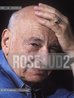 French philosopher and sociologist Edgar Morin. Paris, August 24, 2000 - ©Ulf Andersen/Rosebud2