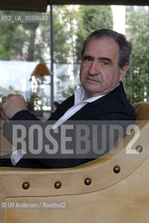 French historian Pierre Rosanvallon at home. Paris, September 7, 2011 - ©Ulf Andersen/Rosebud2