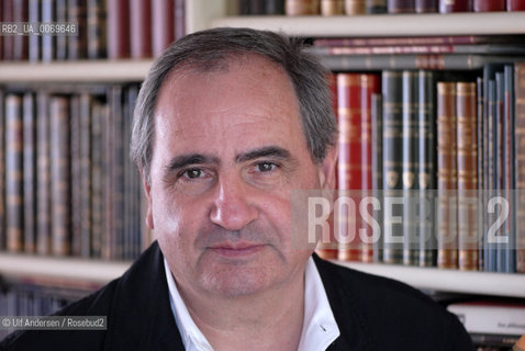 French historian Pierre Rosanvallon at home. Paris, September 7, 2011 - ©Ulf Andersen/Rosebud2