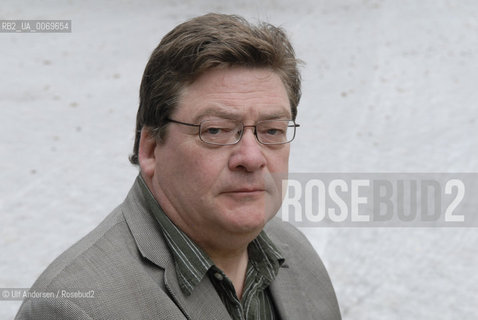 English writer John Burnside. Paris, September 21, 2011 - ©Ulf Andersen/Rosebud2