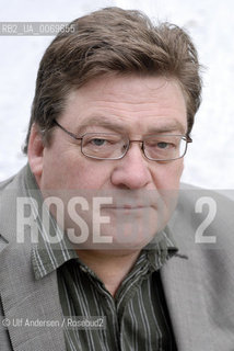 English writer John Burnside. Paris, September 21, 2011 - ©Ulf Andersen/Rosebud2