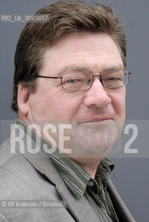 English writer John Burnside. Paris, September 21, 2011 - ©Ulf Andersen/Rosebud2