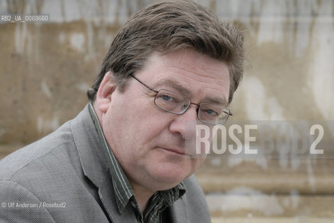 English writer John Burnside. Paris, September 21, 2011 - ©Ulf Andersen/Rosebud2