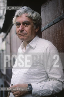 Romanian writer Petru Dumitriu. Paris, October 15, 1983 - ©Ulf Andersen/Rosebud2