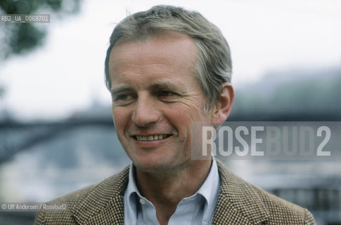 English writer Bruce Chatwin. Paris, April 15, 1984 - ©Ulf Andersen/Rosebud2