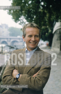 English writer Bruce Chatwin. Paris, April 15, 1984 - ©Ulf Andersen/Rosebud2