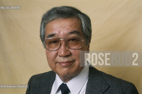 Japanese film director Shohei Imamura. Paris,November 7, 1987 - ©Ulf Andersen/Rosebud2