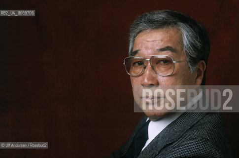 Japanese film director Shohei Imamura. Paris,November 7, 1987 - ©Ulf Andersen/Rosebud2