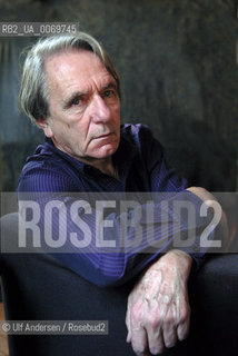 French philosopher Jacques Ranciere. Paris, September 30, 2011 - ©Ulf Andersen/Rosebud2