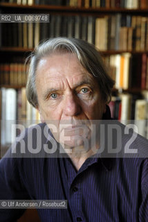 French philosopher Jacques Ranciere. Paris, September 30, 2011 - ©Ulf Andersen/Rosebud2