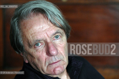 French philosopher Jacques Ranciere. Paris, September 30, 2011 - ©Ulf Andersen/Rosebud2