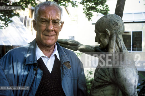 French philosopher Alain Badiou. Paris, September 28, 1998 - ©Ulf Andersen/Rosebud2