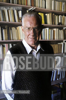 French philosopher Alain Badiou. Paris, September 28, 1998 - ©Ulf Andersen/Rosebud2