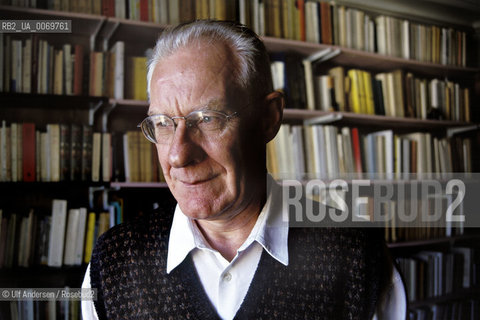 French philosopher Alain Badiou. Paris, September 28, 1998 - ©Ulf Andersen/Rosebud2