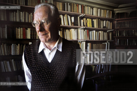 French philosopher Alain Badiou. Paris, September 28, 1998 - ©Ulf Andersen/Rosebud2