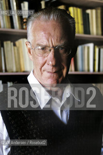 French philosopher Alain Badiou. Paris, September 28, 1998 - ©Ulf Andersen/Rosebud2