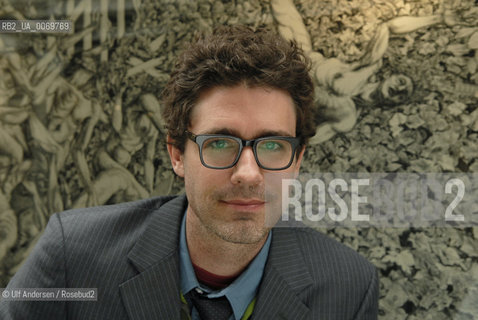 American writer Joshua Ferris. Paris, October 6, 2011 - ©Ulf Andersen/Rosebud2