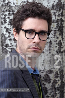 American writer Joshua Ferris. Paris, October 6, 2011 - ©Ulf Andersen/Rosebud2