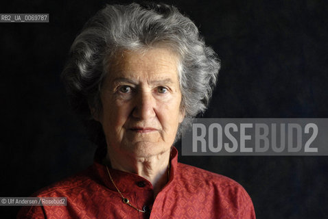 French and Argentinian writer Sylvia Baron Supervielle. Paris, October 1, 2011 - ©Ulf Andersen/Rosebud2