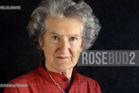 French and Argentinian writer Sylvia Baron Supervielle. Paris, October 1, 2011 - ©Ulf Andersen/Rosebud2