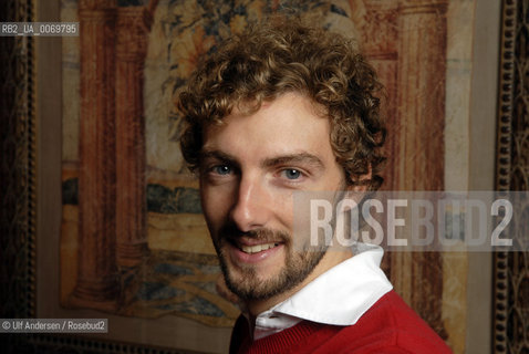 Italian writer Alessandro d Avenia. Paris, October 7, 2011 - ©Ulf Andersen/Rosebud2