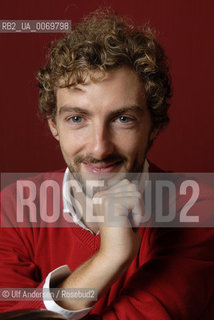 Italian writer Alessandro d Avenia. Paris, October 7, 2011 - ©Ulf Andersen/Rosebud2