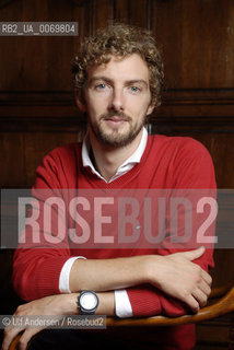 Italian writer Alessandro d Avenia. Paris, October 7, 2011 - ©Ulf Andersen/Rosebud2