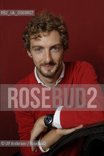 Italian writer Alessandro d Avenia. Paris, October 7, 2011 - ©Ulf Andersen/Rosebud2