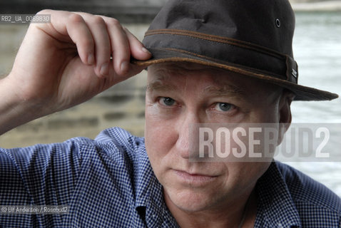 Swedish crime novelist Ake Edwardson. Paris, October 4, 2011 - ©Ulf Andersen/Rosebud2